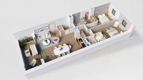 Appartement neuf en Vente à Laval / 3 pièces 74m2